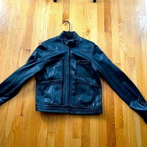 Nike Lamb Leather Jacket!